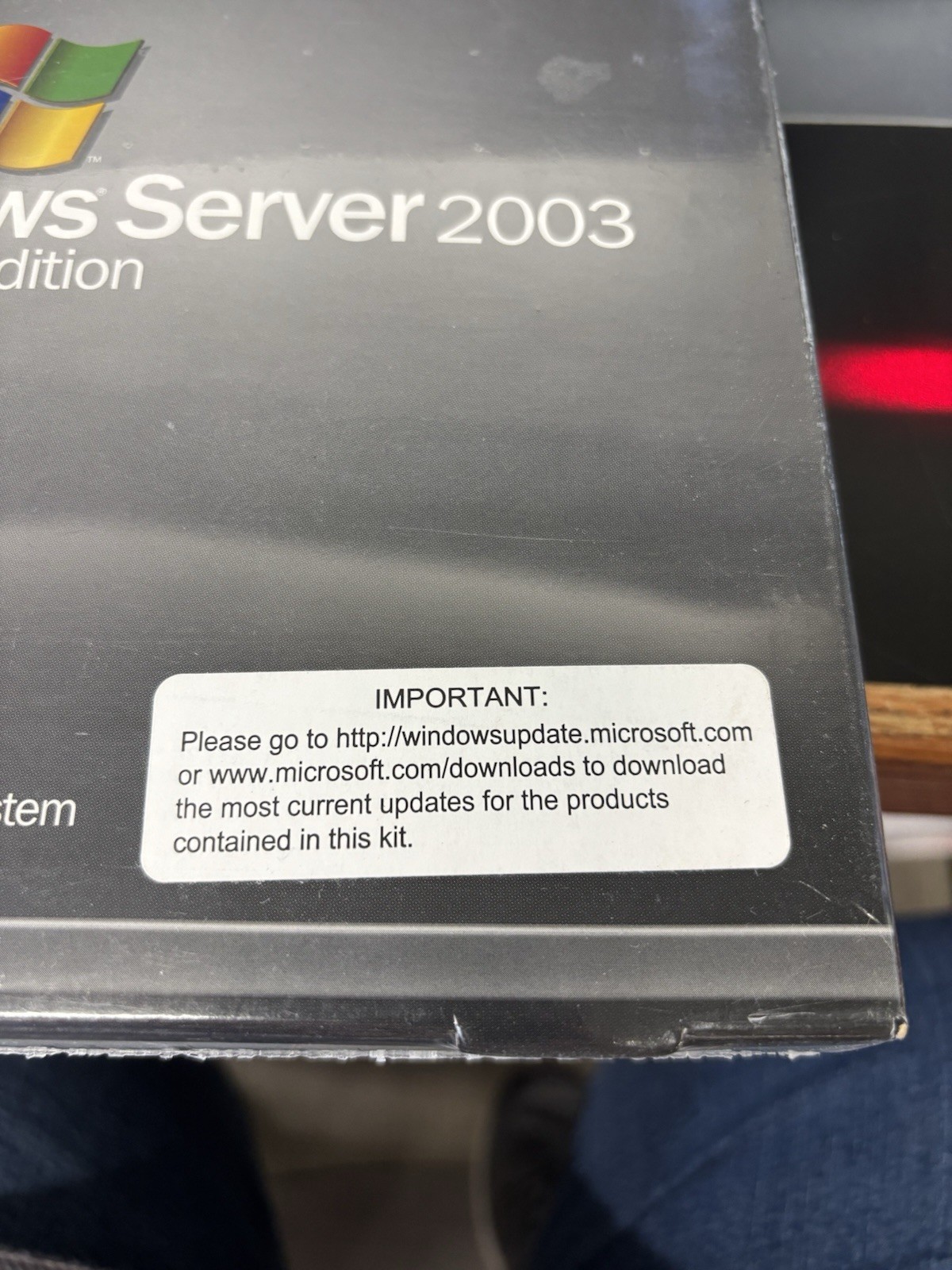 Microsoft®Windows Server 2003 Enterprise Edition • 25 Licenses PROMO NEW Sealed