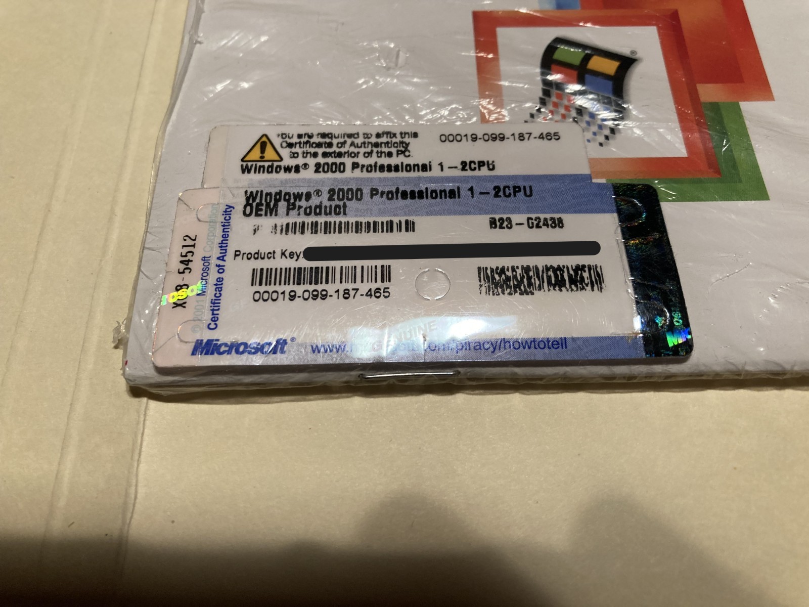 Microsoft Windows 2000 Professional OEM & Office Small Business CD Kit Read Desc