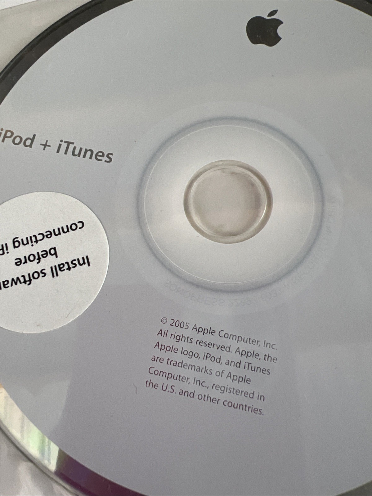 Lot APPLE iPod + iTunes Installation Software CDs 2005 & I Life Version 11 2010