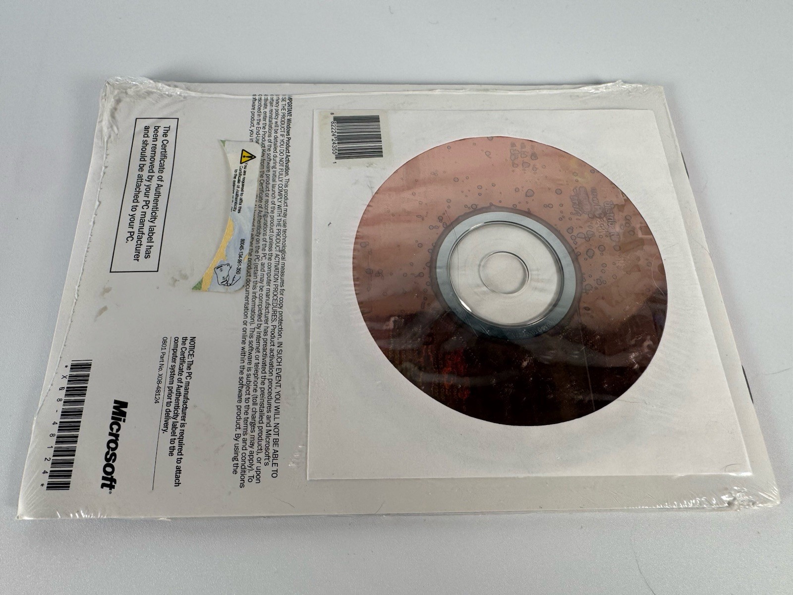 Windows Genuine XP Professional SP2 Install Disc – No Product Key – NIP