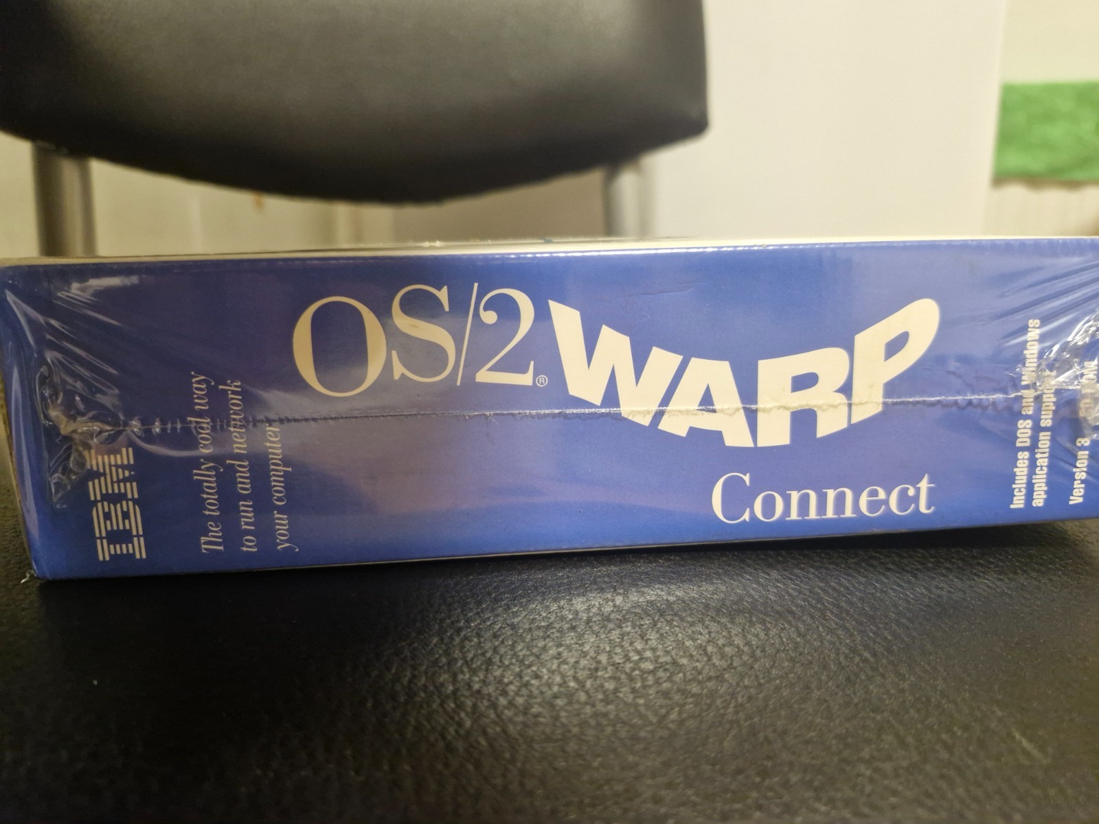 Sealed IBM OS/2 Warp Version 3 Connect + BonusPak – Vintage Big Box – AS NEW