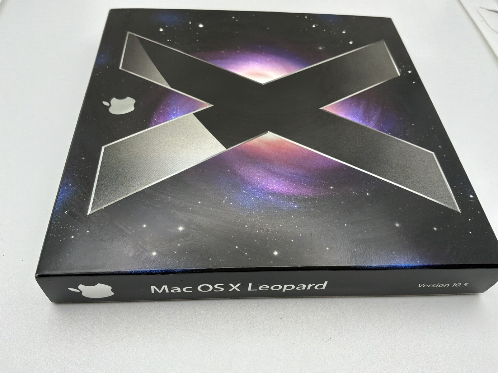 Apple Mac OS X Leopard v10.5.1 Retail Install DVD Original Box Manual Stickers