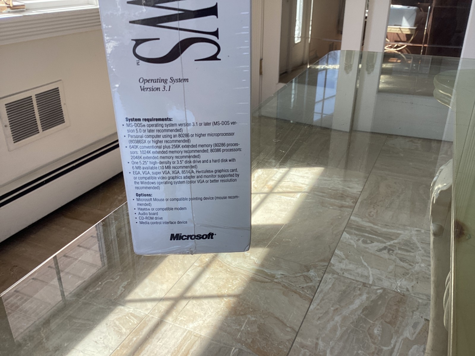 SEALED VINTAGE 1992 Microsoft Windows 3.1 BEST CONDITION ON EBAY | AS IS SALE