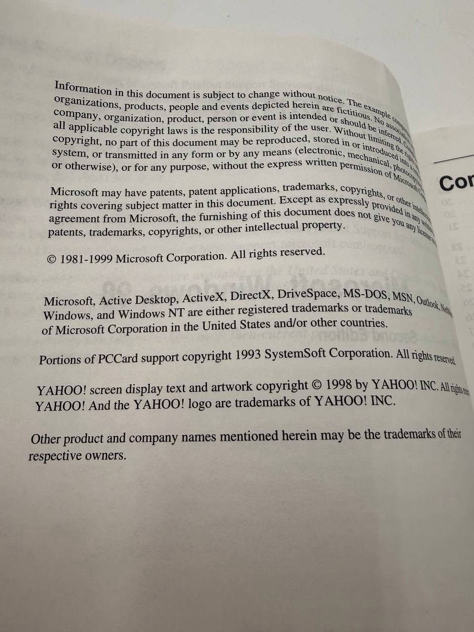 Vintage Microsoft Windows 98 Consumer Preview CD w/ Key & Getting Started Manual