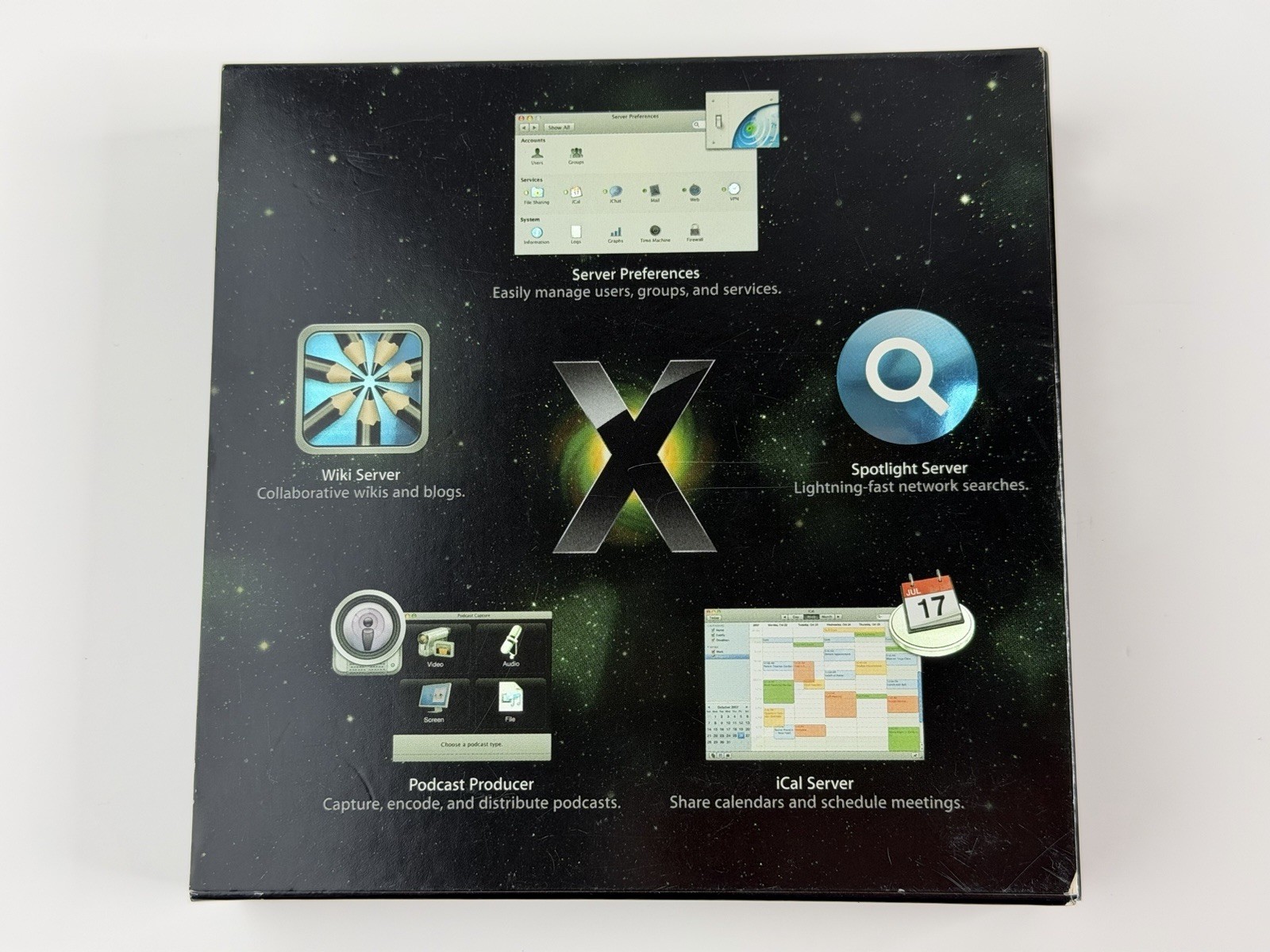 Apple Mac OS X Version 10.5 Leopard Server 10-Client License (MB005Z/A)