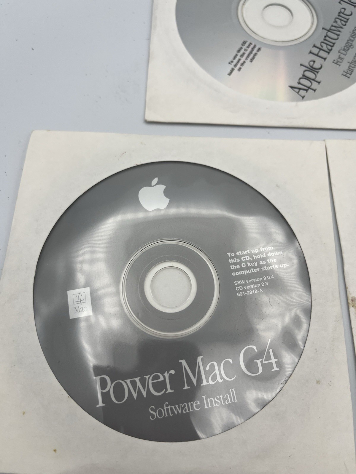 Apple Power Mac G4 Software CDs (Install and Restore)