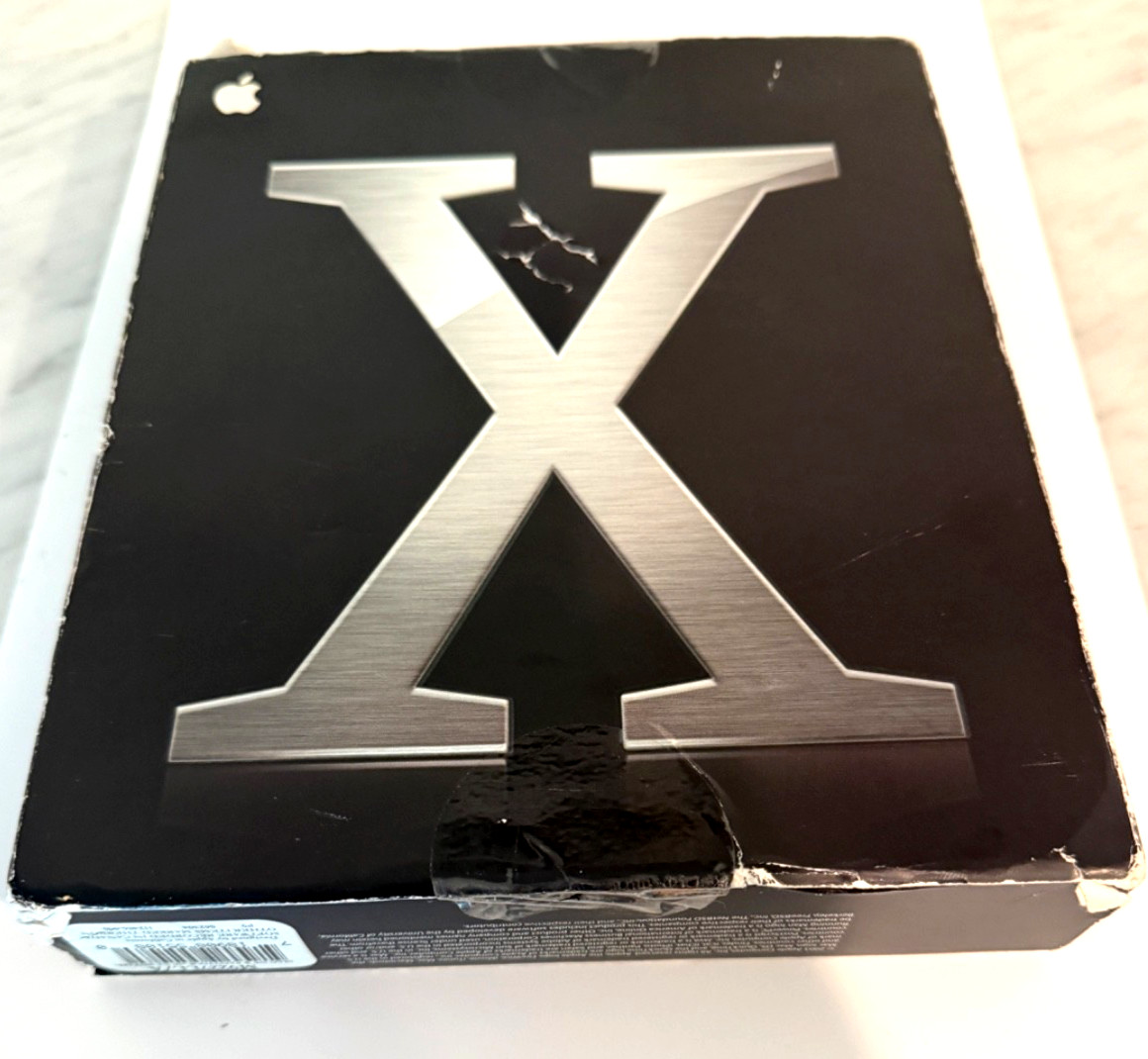 Apple Mac OS X 10.3 Panther M9227LL/A Original Retail Box – New