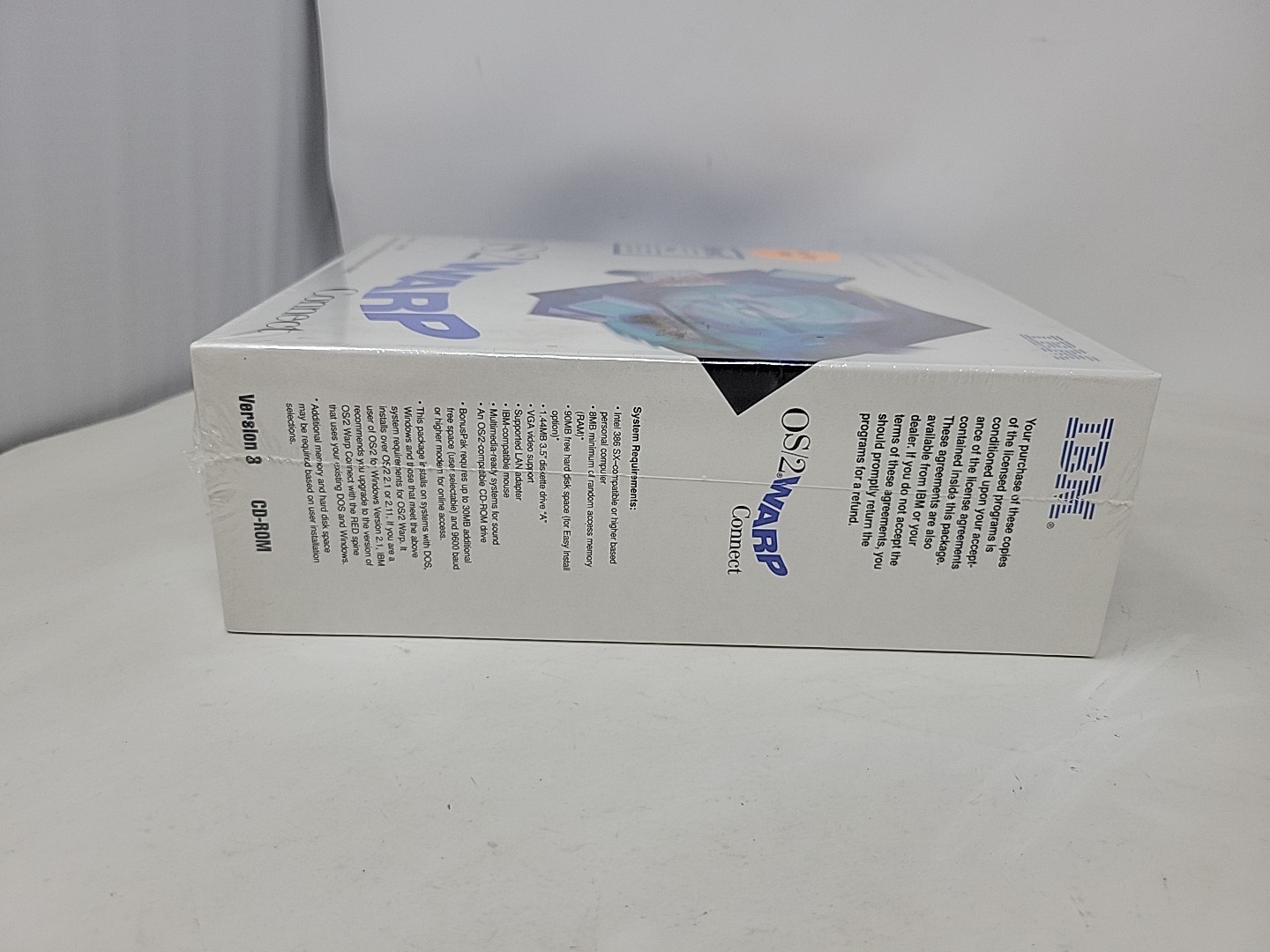 *NEW SEALED* IBM OS/2 Warp Connect Version 3 CD-Rom Vintage Computer Software