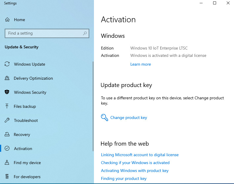 Windows 10 Internet of Things Enterprise LTSC 2021 Microsoft Key USB Device