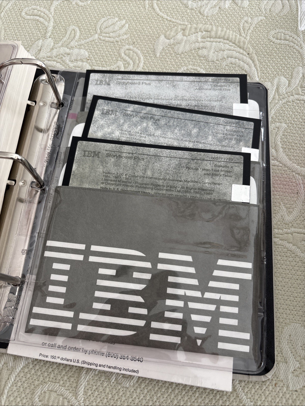 IBM Storyboard Plus Version 2.0, 3.5 Inch Disc An 5.25 Disc, 1989