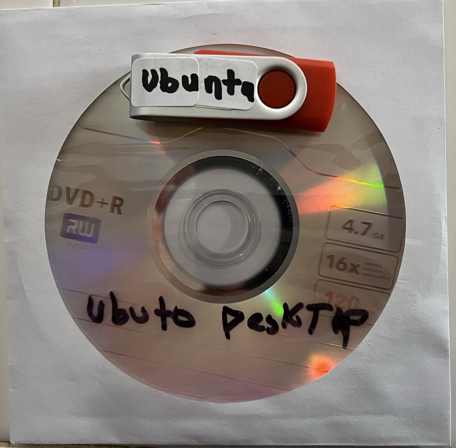 Ubuntu-26.04-desktop-amd64 Usb with Dvd training