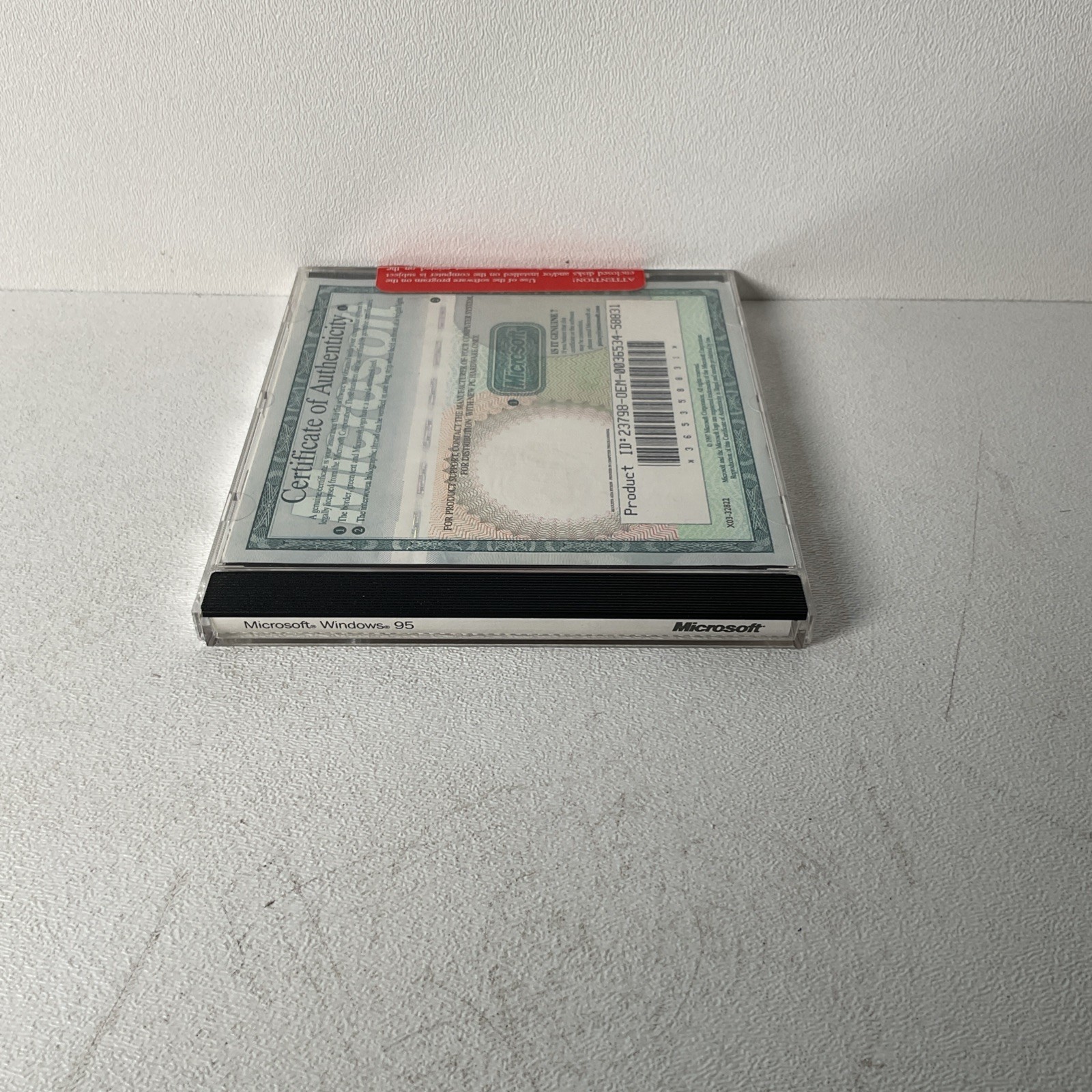 Microsoft Windows 95 OSR 2.5 CD-ROM + COA