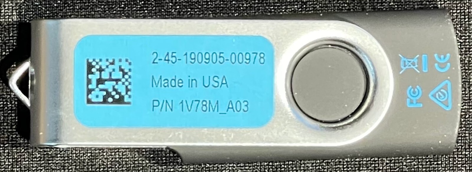 Dell / Microsoft Windows 10 – 64 Bit Recovery Thumb Drive Media / 8GB / 1V78M