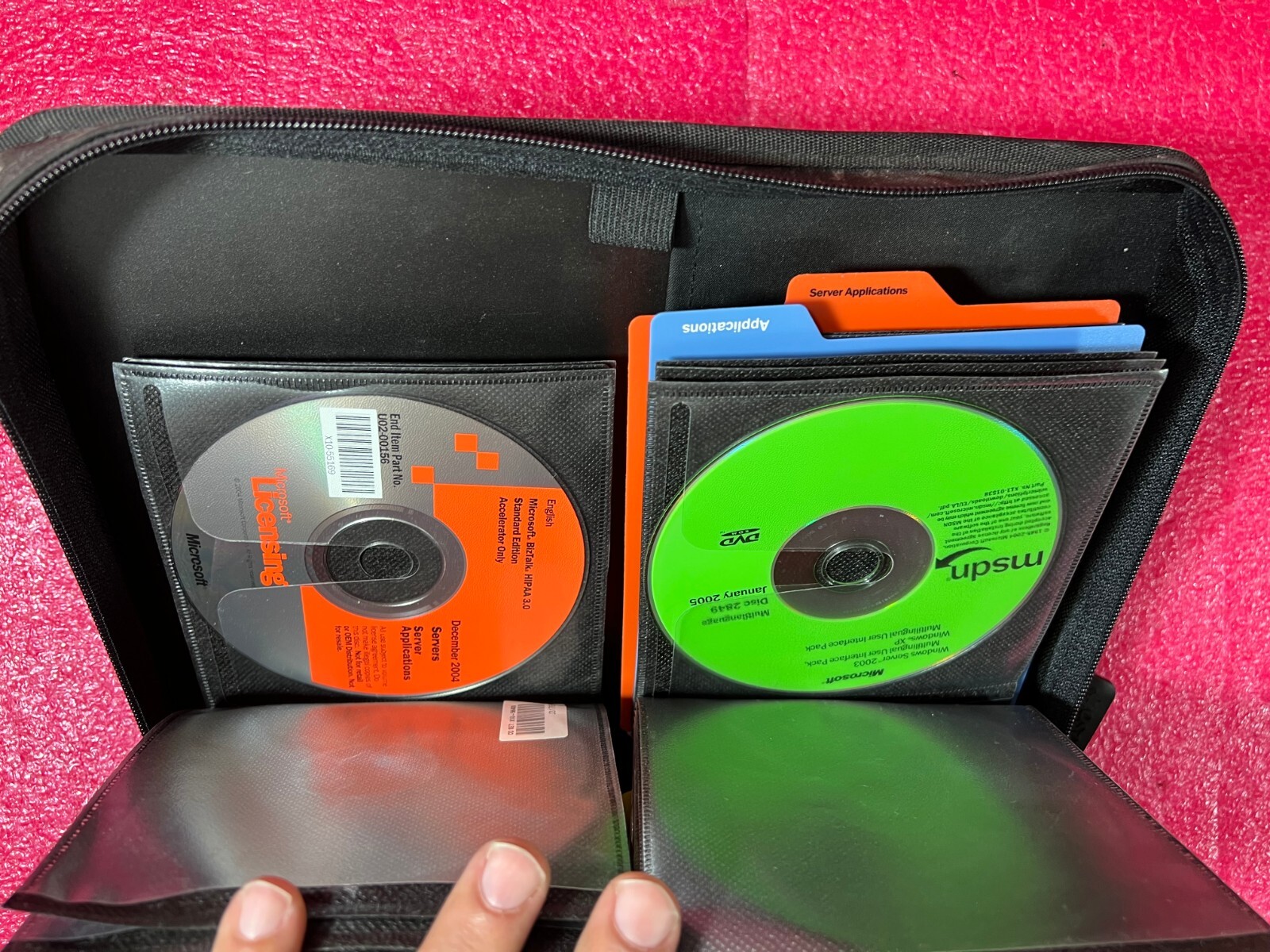 LOT Disks Server License Microsoft / APPLICATIONS 2004 2007 MIX AS-IS USED / NEW