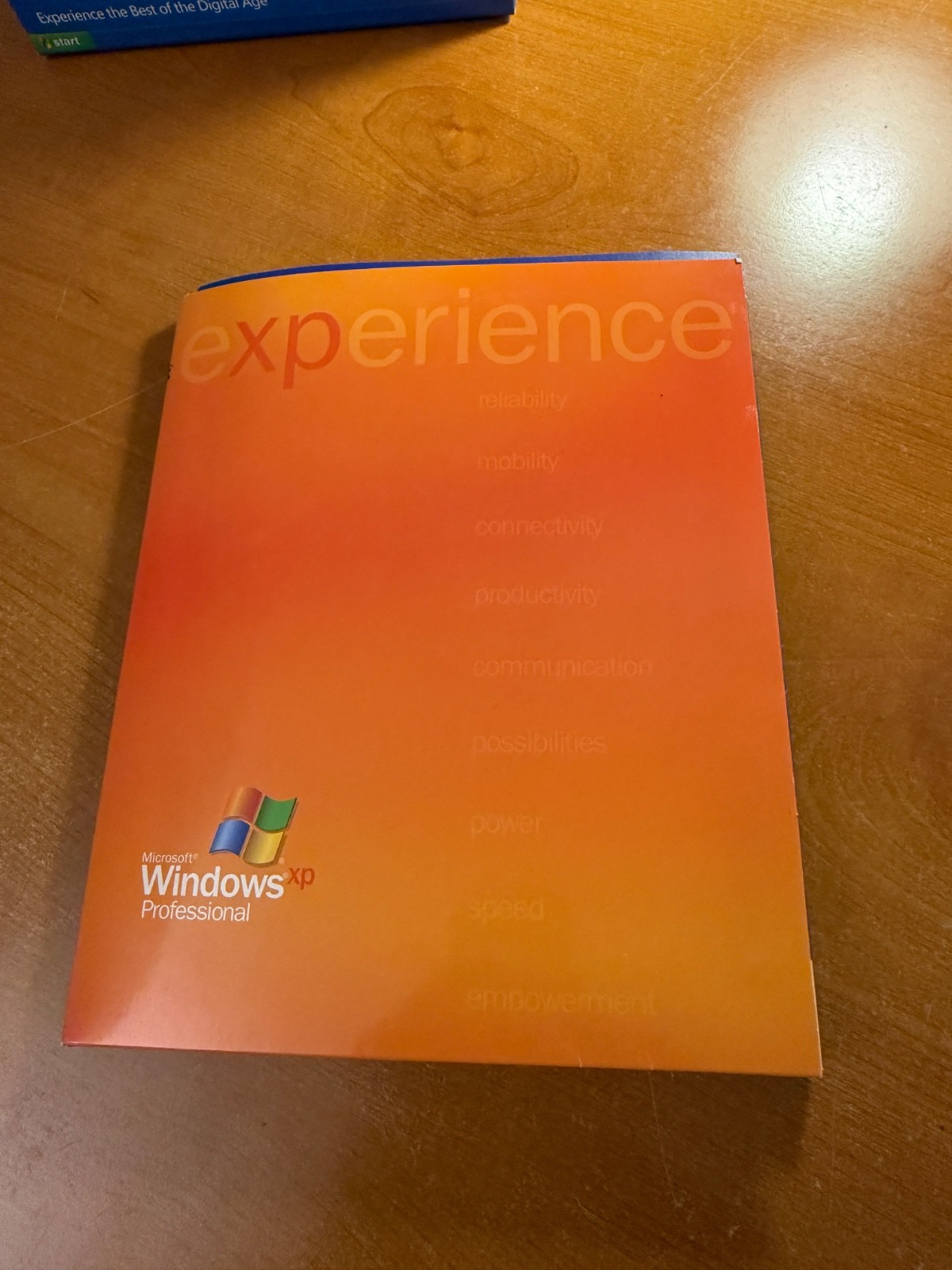 Vintage Microsoft Windows XP Professional Upgrade w/ SP2 – Mint