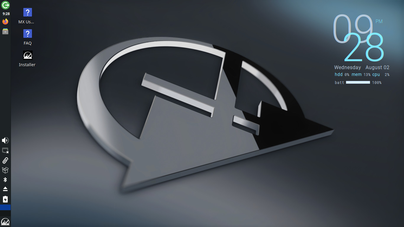 MX Linux 23.2 XFCE 64 Bit 32 Gb USB 3.2 Drive Fast Live or Install Bootable