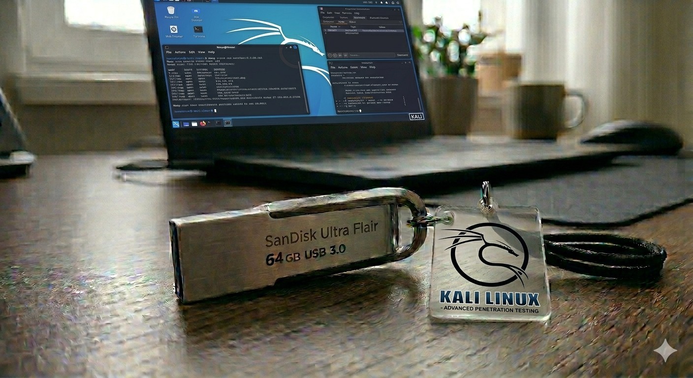 Kali Linux On 64GB USB Drive – Penetration testing tool