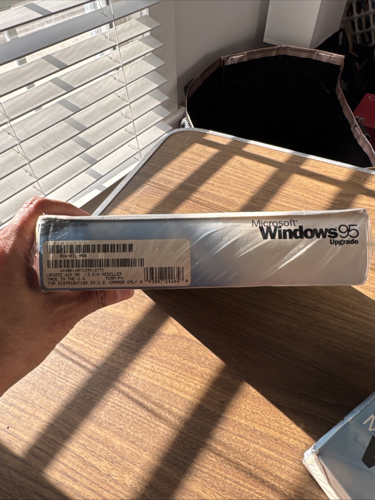 Microsoft Windows 95 Upgrade for Windows and DOS 3.5” Floppy Disks Sealed