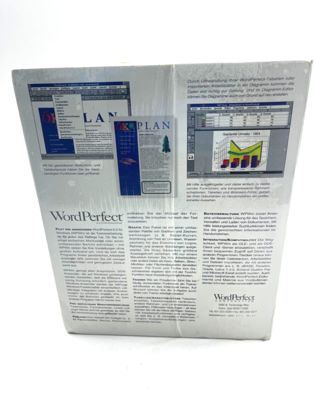 Windows Word Perfect Switch Pack 6.0 Word Processor New