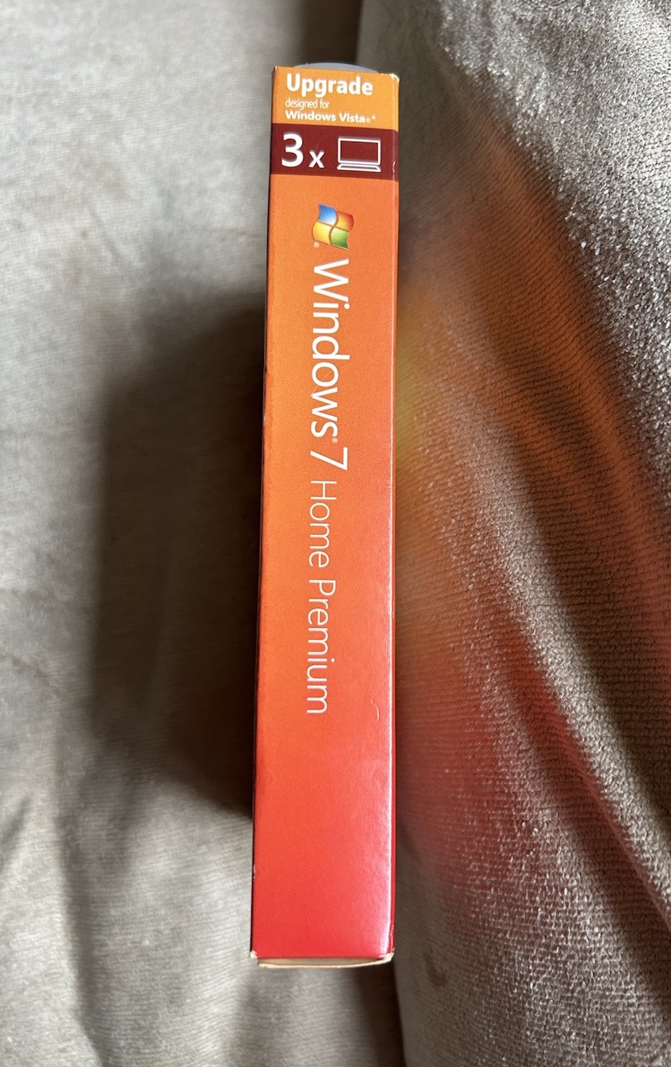 Microsoft Windows 7 Home Premium Upgrade Family Pack For 3 PCs 32 & 64 Bit DVDs