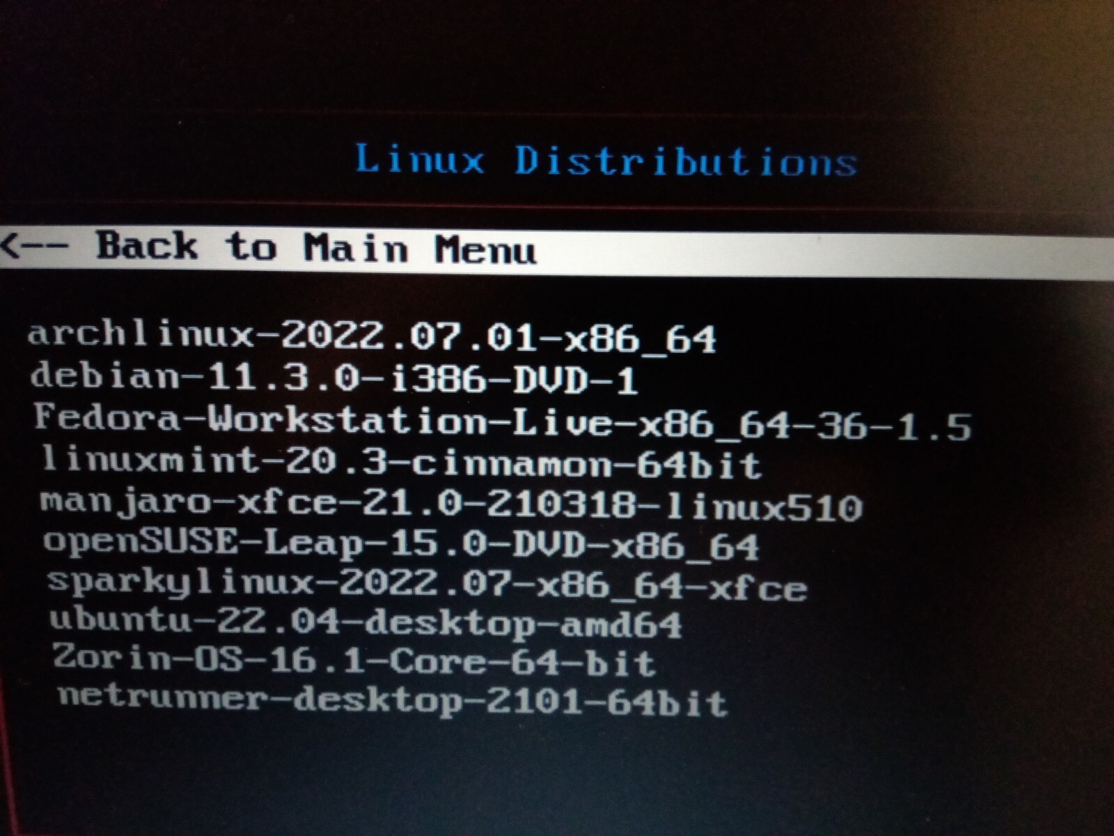 Linux Operating Systems Multi boot fast USB 3.2 32GB (10 in 1)