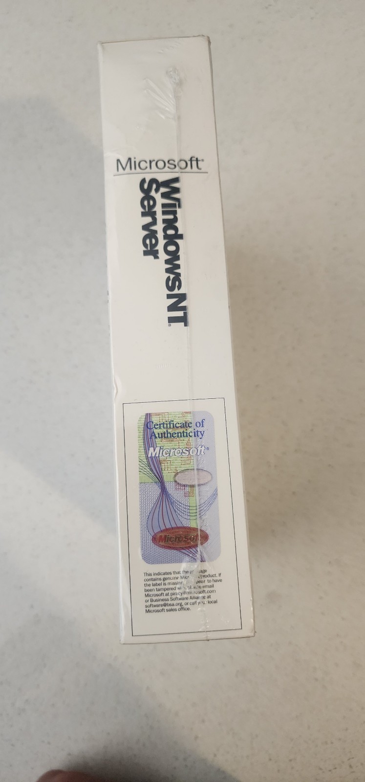 NEW – SEALED Vintage Microsoft Windows NT Server with 5 Licenses BIG BOX Edition