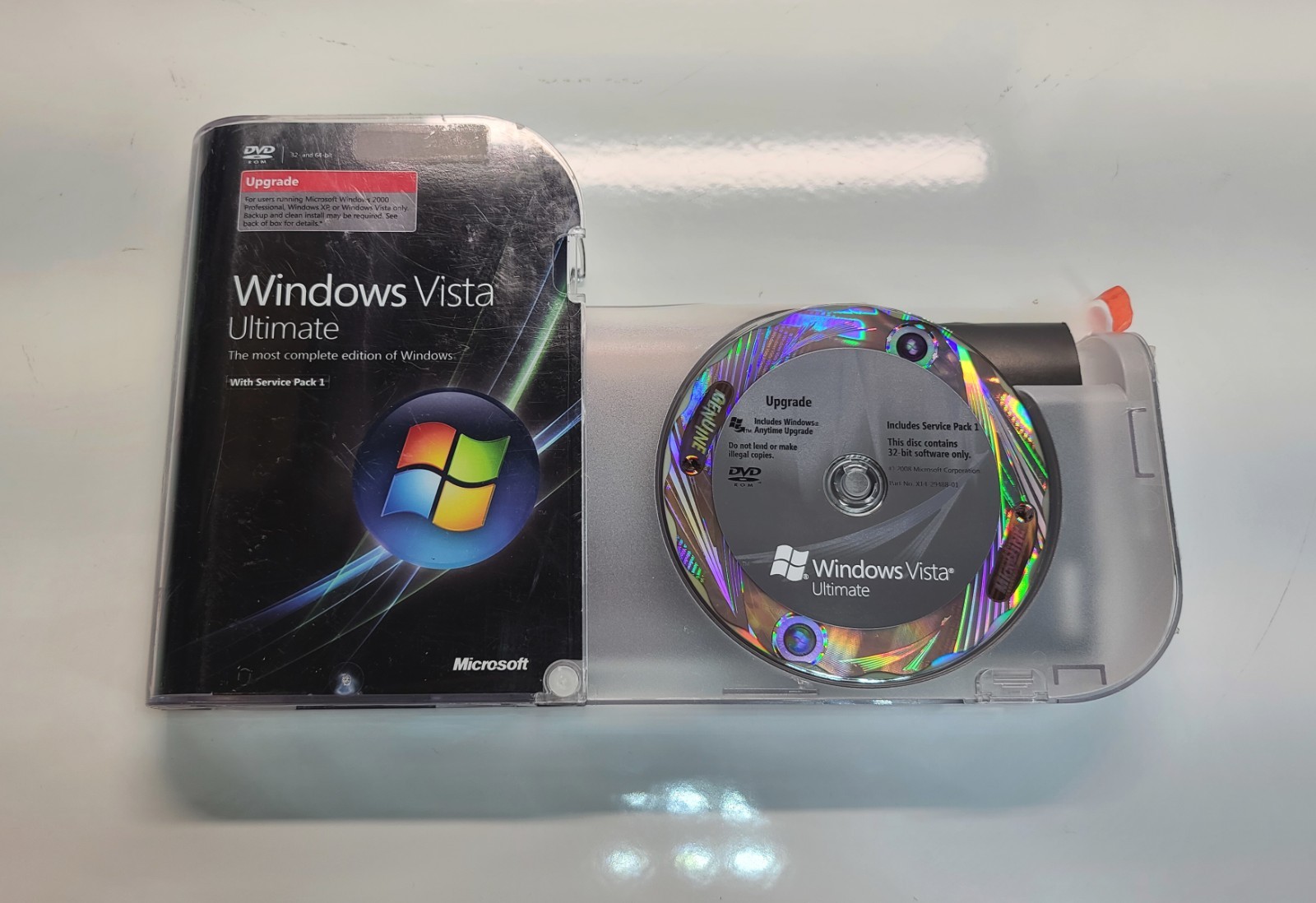 Microsoft Windows Vista Ultimate Upgrade SP1 32 & 64-bit