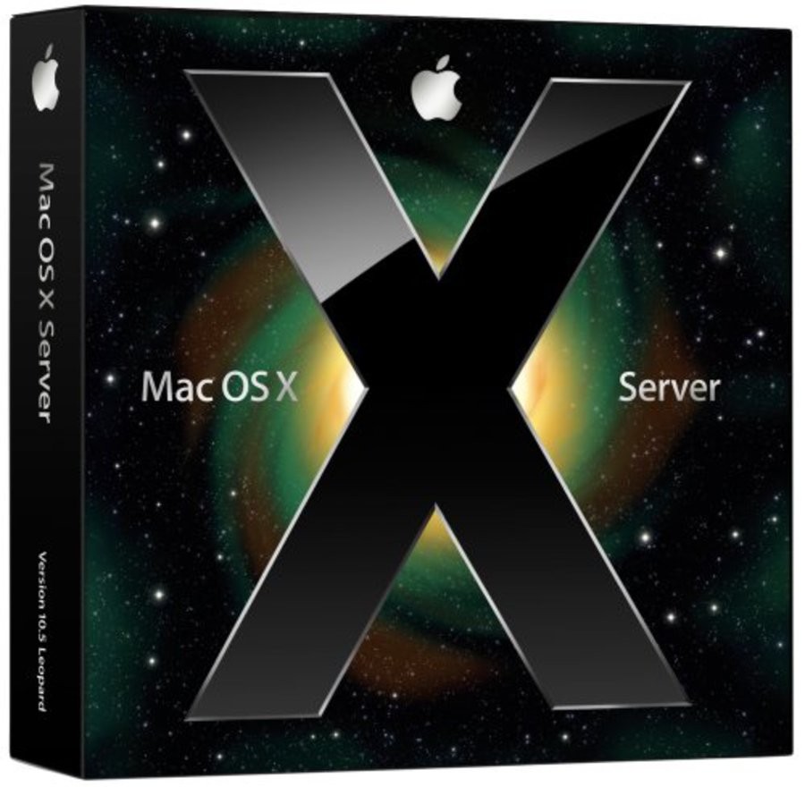 Boxed Apple Mac OS X Version 10.5 Leopard Server 10-Client License (MB005Z/A)