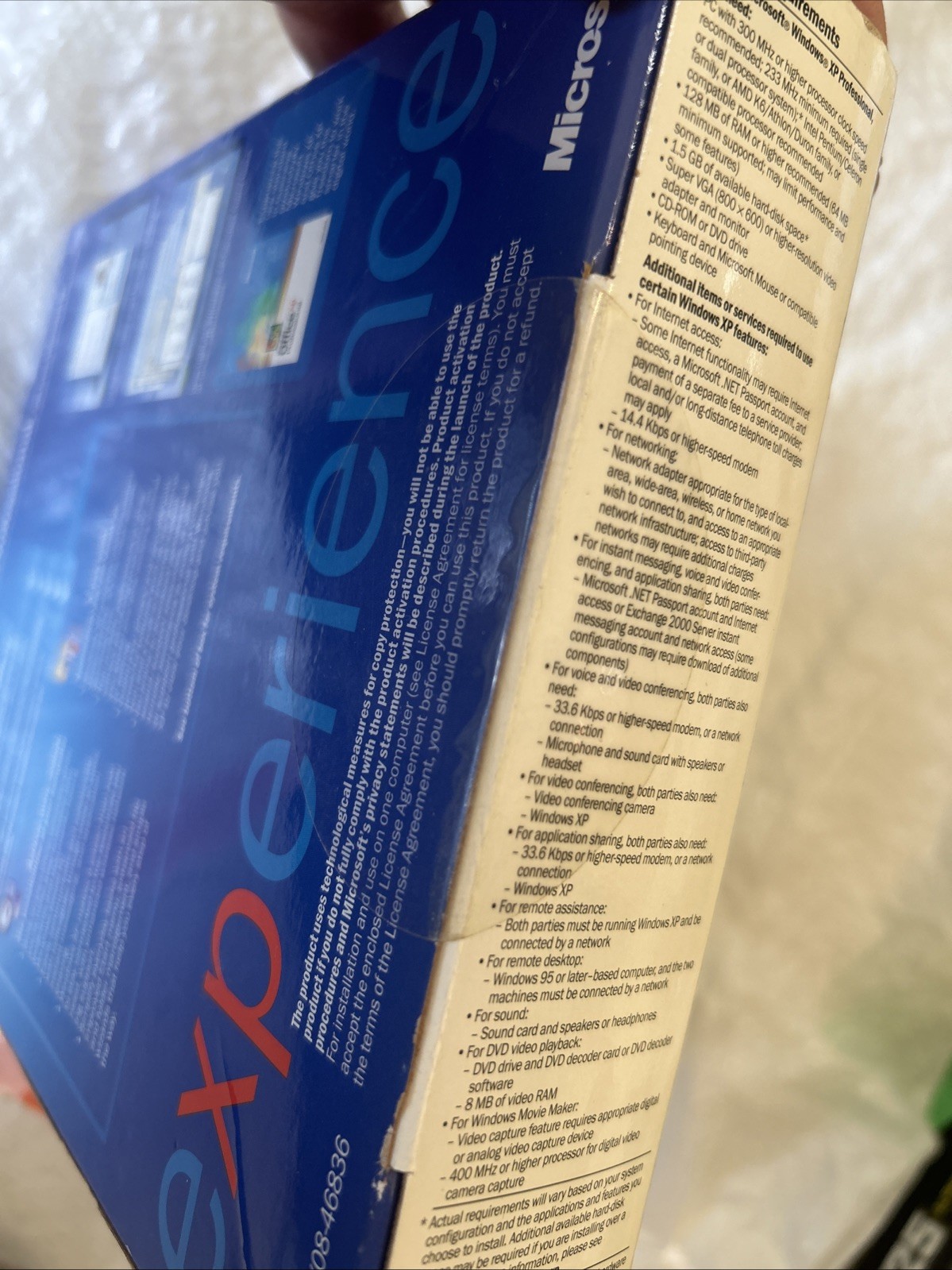 Microsoft Windows XP Professional 2002 Big Box sealed