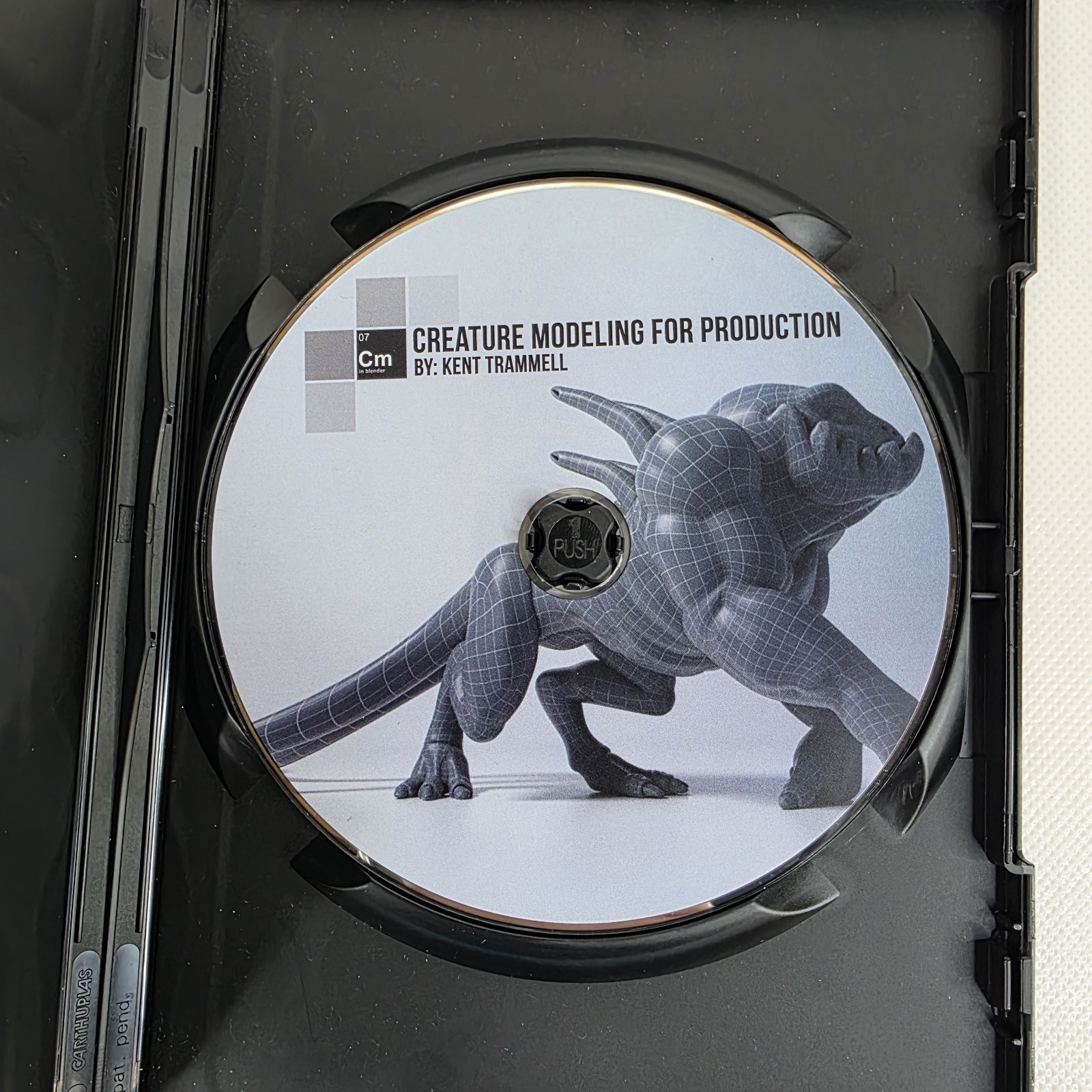 Creature Modeling for Production Kent Trammell CM in Blender DVD-R Mac/Win/Linux