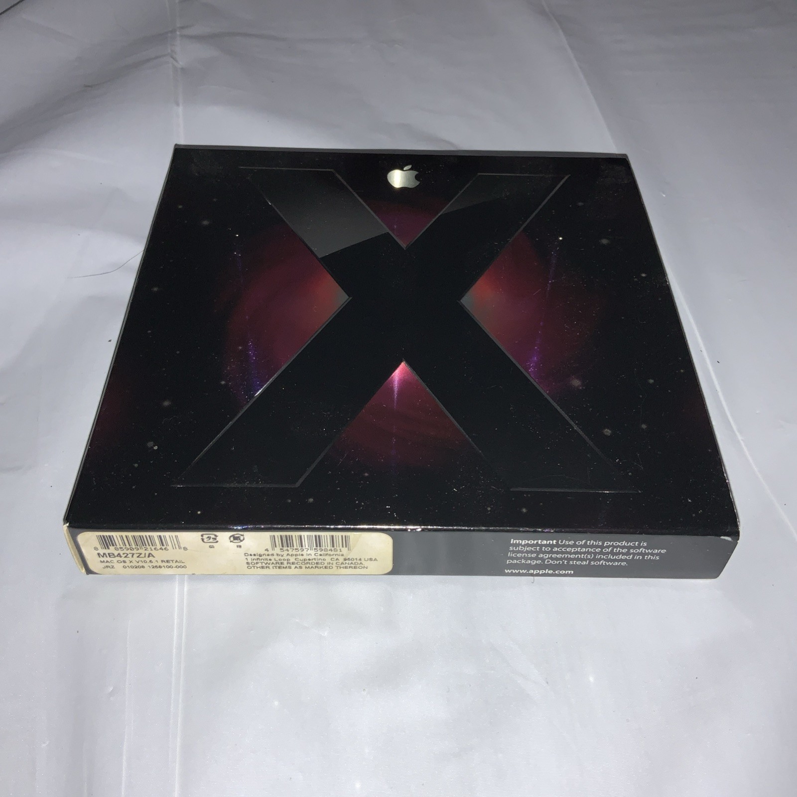 Apple Mac OSX 10.5 Leopard MB021Z/A Full Retail Version English DVD GENUINE 2007