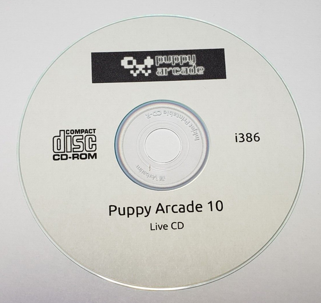 PuppyArcade Live CD-ROM – Classic Games Emulation