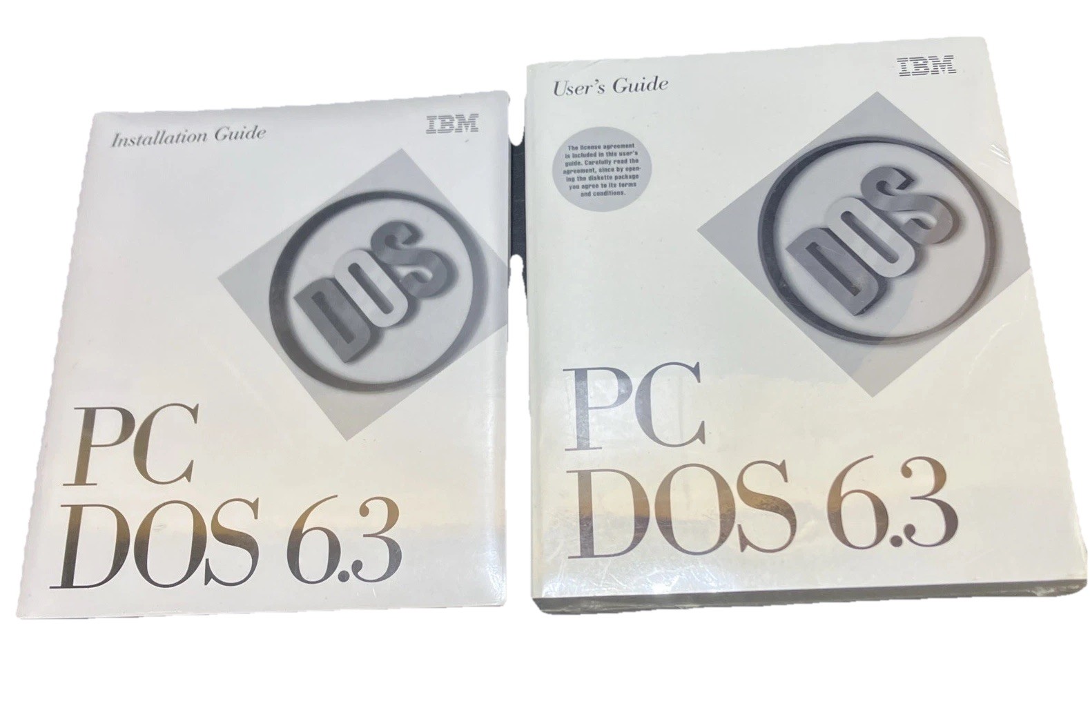IBM PC DOS 6.3 User’s Guide Manual And Installation Guide Brand New Sealed (A2)