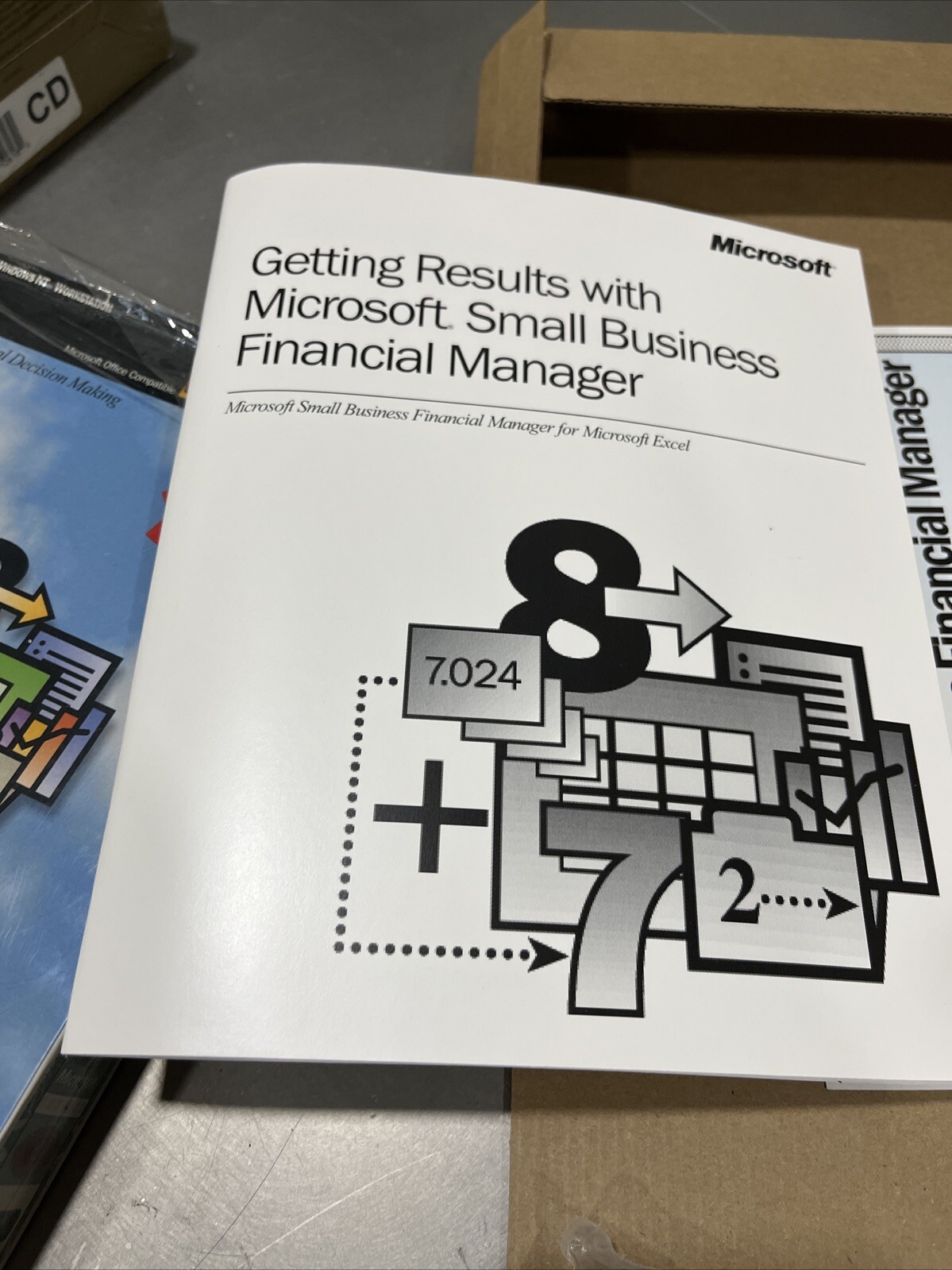 Microsoft Small Business Financial Manager Designed For Windows 95 3.5 Floppy Di