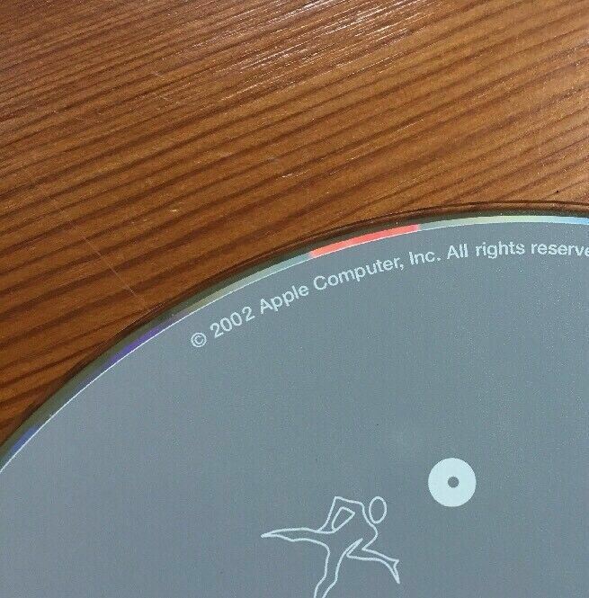 2002 Macintosh eMac System Software Restore Puma Mac OS 10.1.4 9.2.2 CD Discs