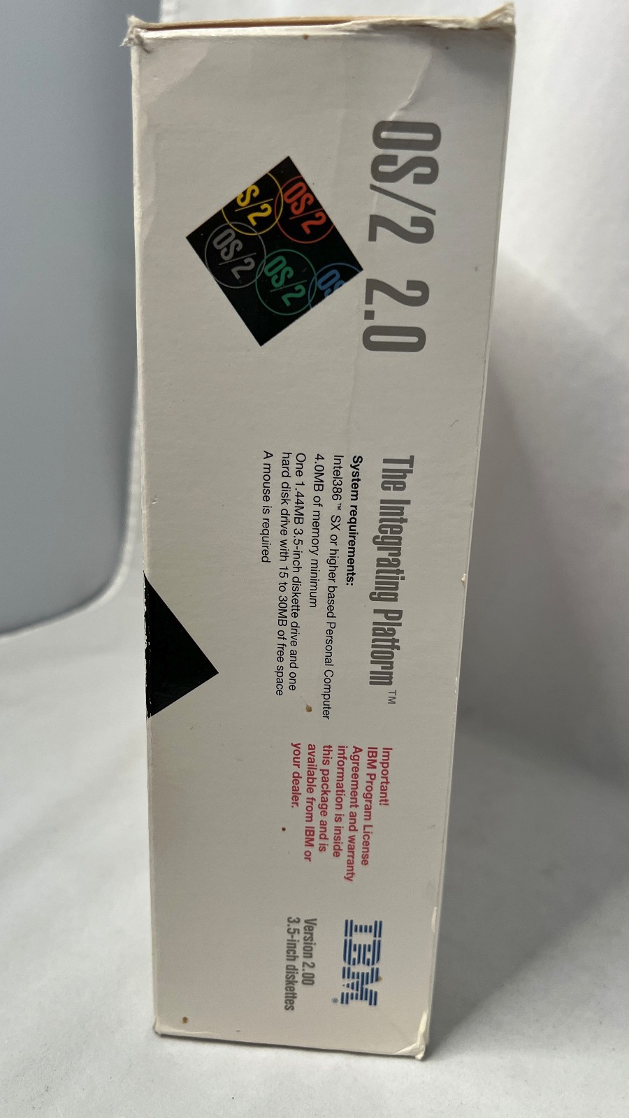 IBM OS/2 1992 Version 2.1 3.5 inch Complete Installation Diskettes and mauals