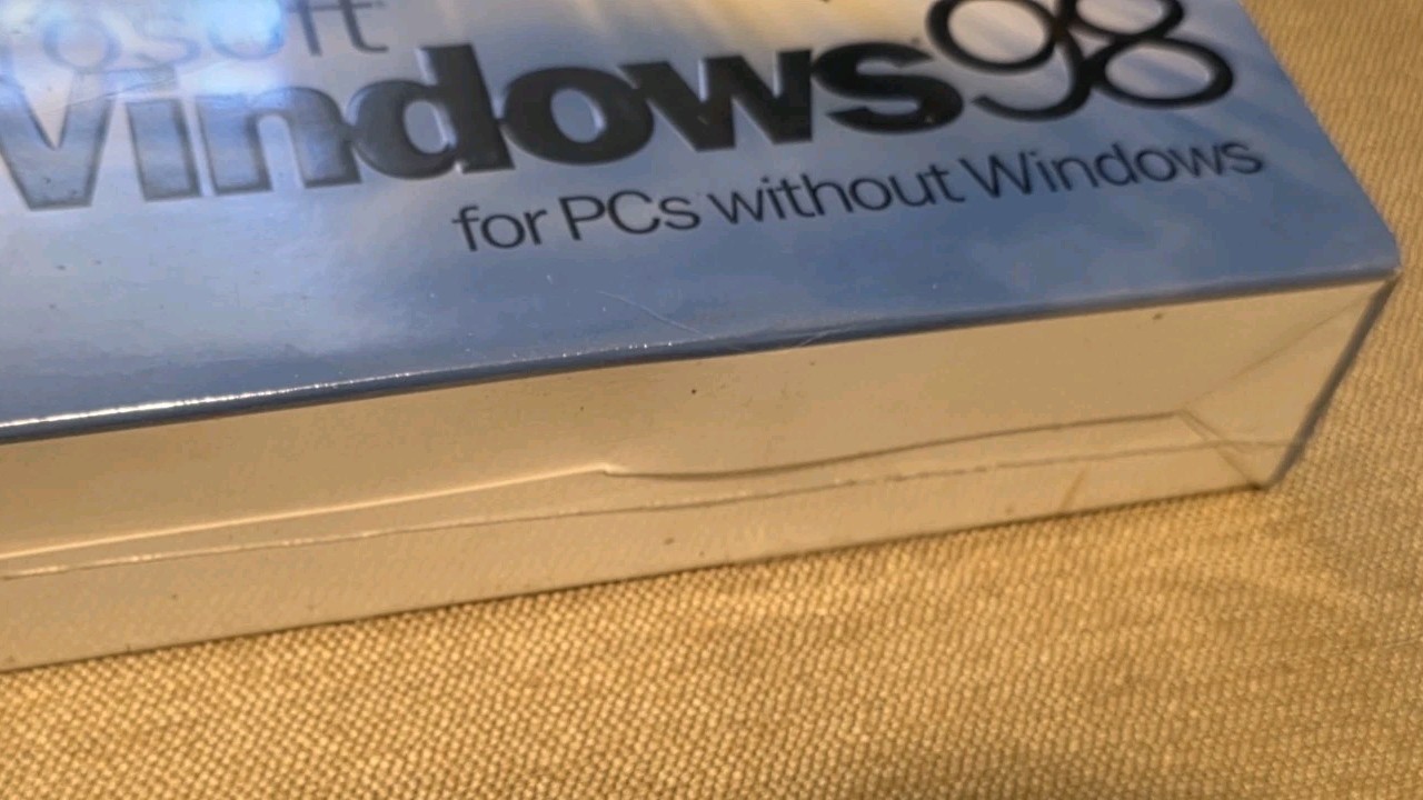 🔥 Windows 98 2nd Ed. (SE) – NIB– Factory Sealed • Vintage Microsoft OS • Rare