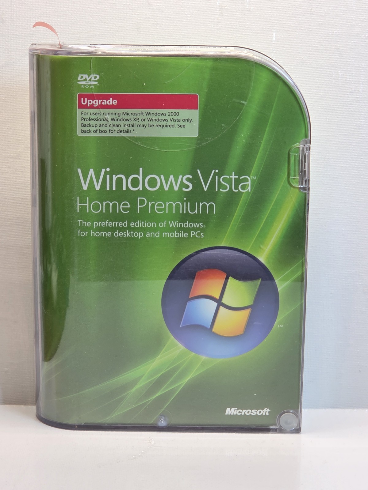 Microsoft Windows Vista Home Premium Full MS WIN 32 Bit DVD =RETAIL BOX=