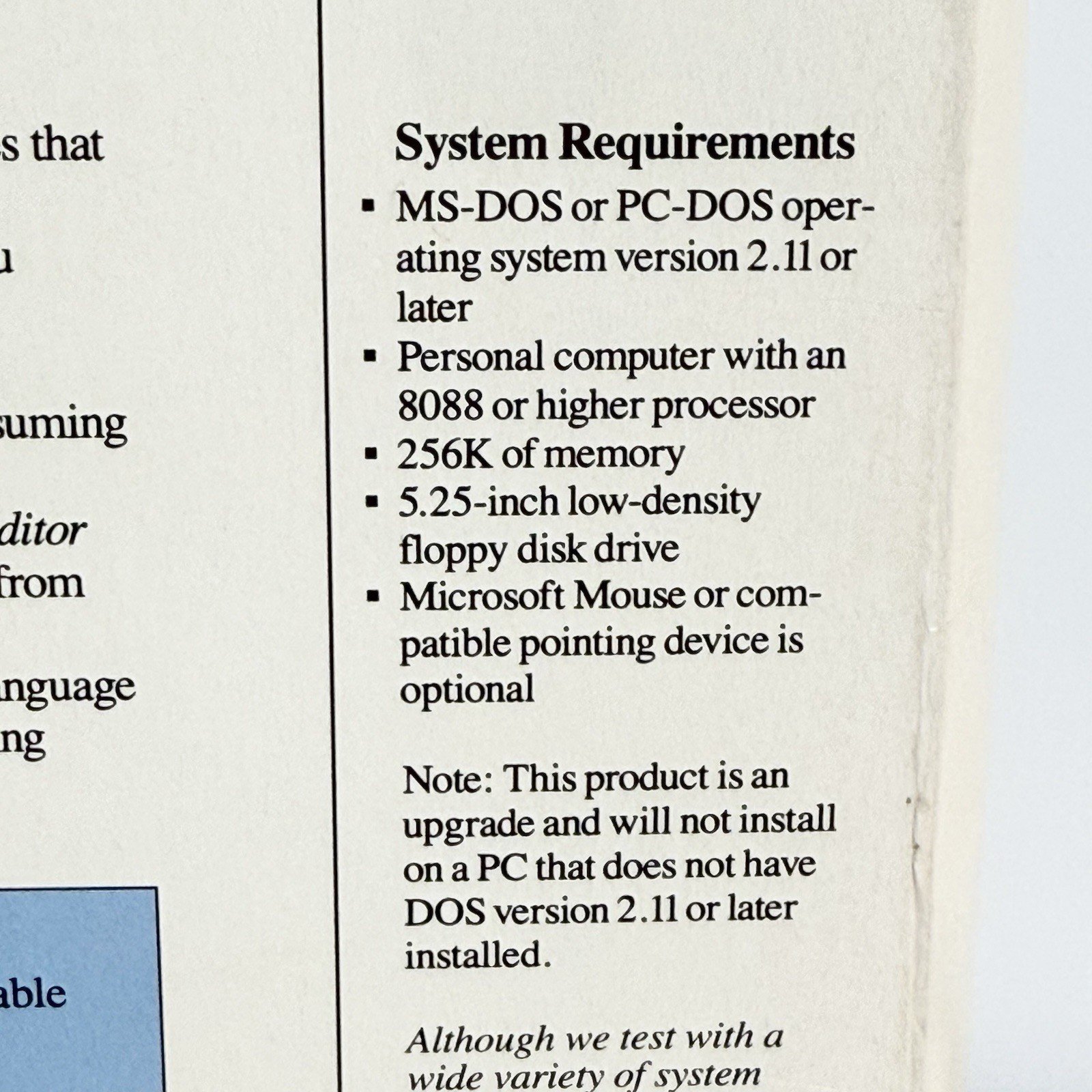 Microsoft MS-DOS 5 Operating System Upgrade 5.25″ Disks & Manuals Vintage 1991