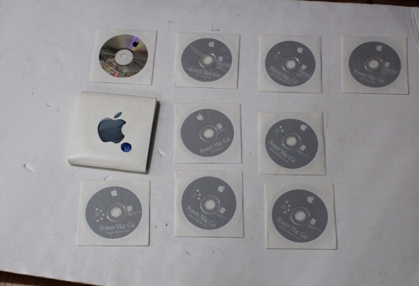 2002 Macintosh Power Mac G4 Mac OS X Disc 10.1.2 System Software Install CD