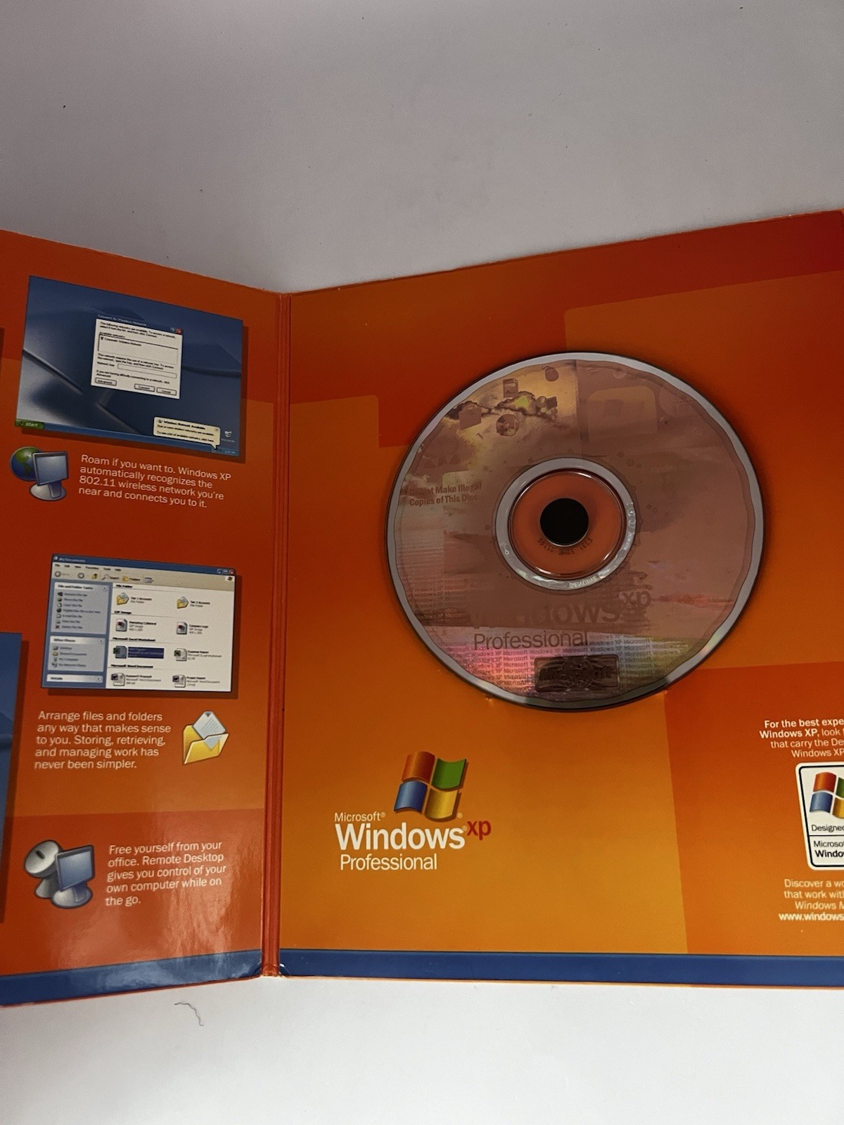 Microsoft Windows XP Professional SP1 upgrade retail Package