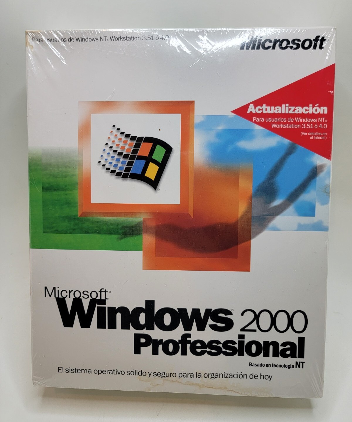 Microsoft Windows 2000 Professional Actualizacion NT Workstation 3.51 o 4.0