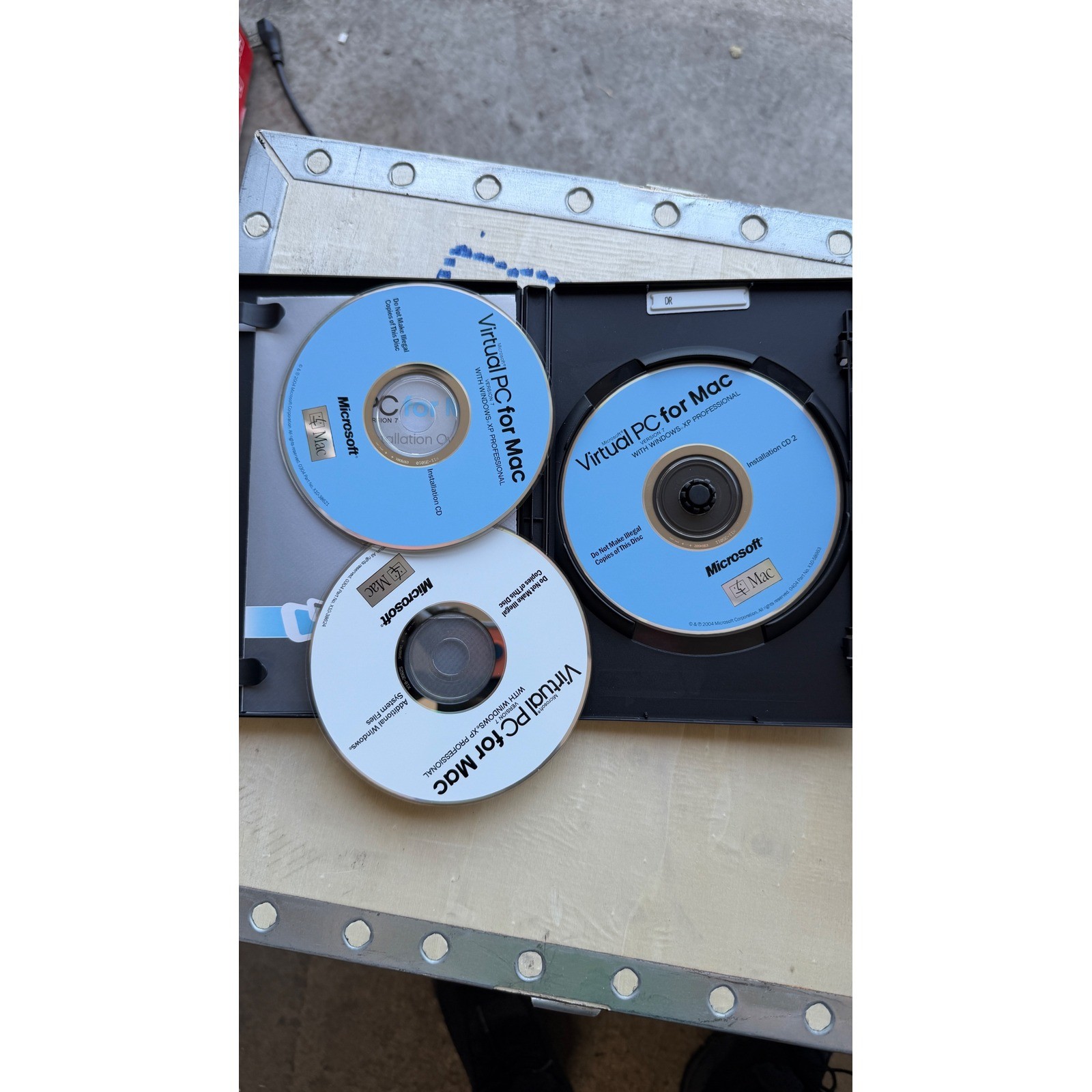 Microsoft Virtual PC for Mac Version 7 Windows XP Professional Vintage Software
