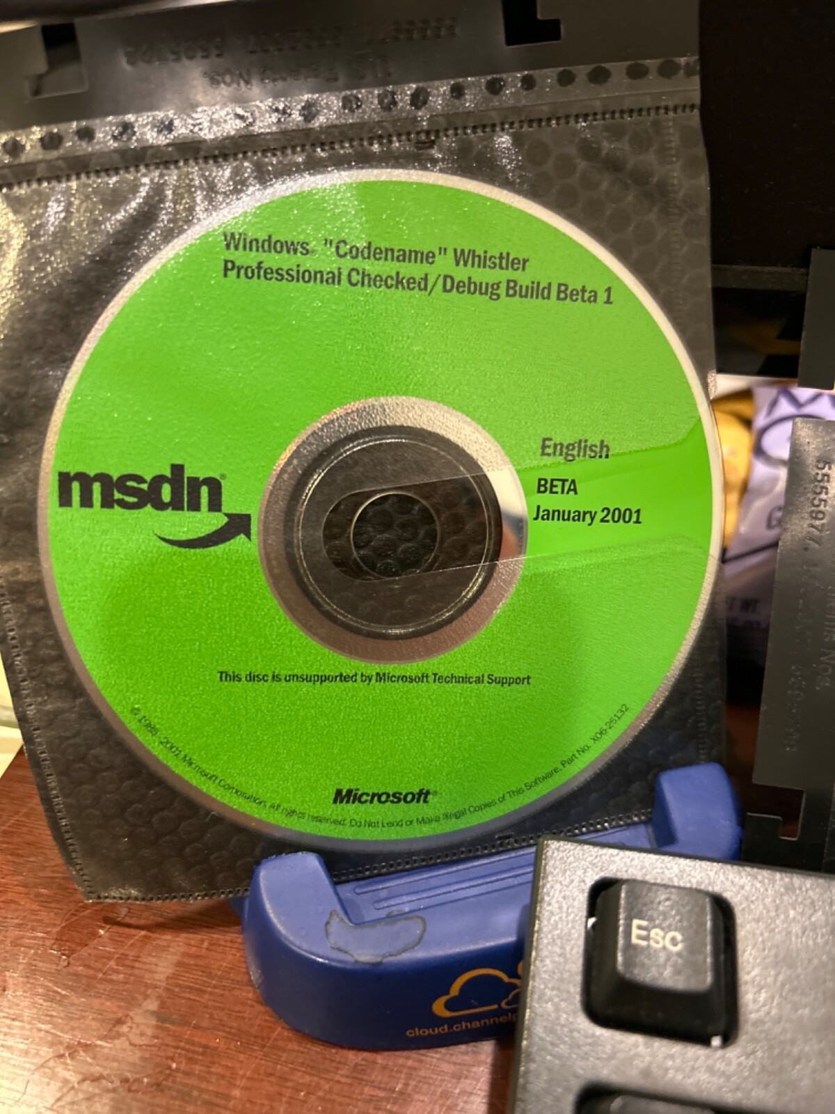 6 CDs NEW RARE Microsoft Windows “Codename” Whistler Adv, Prof,Personal, more.