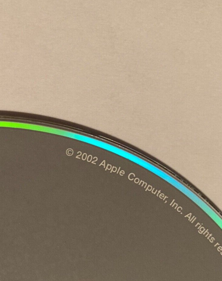 Apple Mac OS iBook Applications CD Installer 691-3429-A version 1.3 / 2002