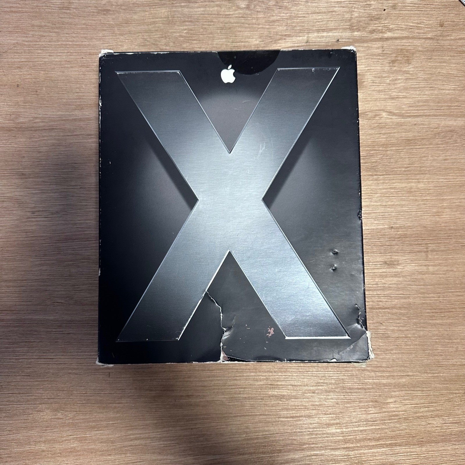 Apple Mac OS X Tiger v10.4.3 Retail Box Set MA190Z/A Install DVD iWork 2005