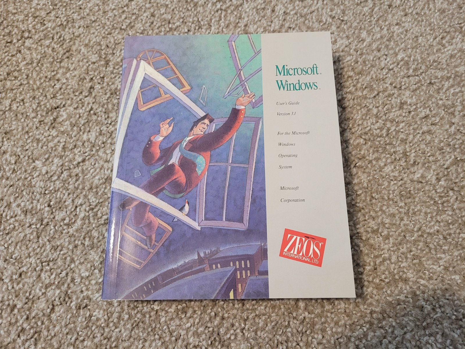 Microsoft Windows 3.1 – Rare ZEOS Version – box, all manuals, all discs