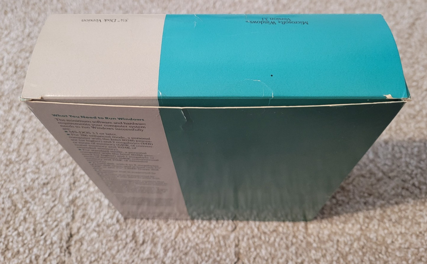 Microsoft Windows 3.1 – Rare ZEOS Version – box, all manuals, all discs