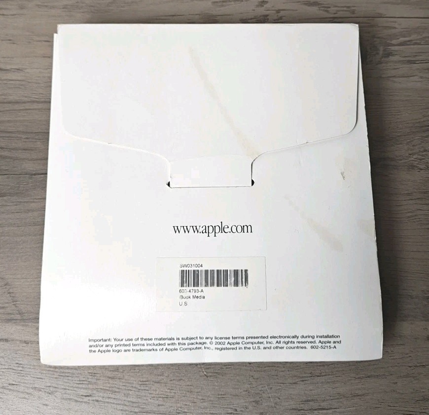 iBook media 603-4793-A Mac OS 10.3.2 iBook G4 Install , Software Restore Mint