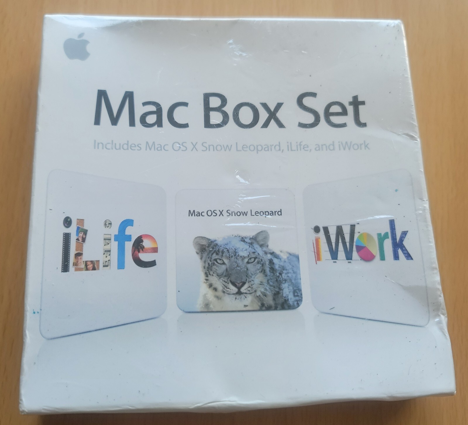 SEALED NEW Apple Mac Box Set Includes Mac OS X Snow Leopard iLife iWork MC209Z/A